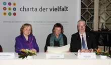 Foto Prof. Dr. Maria Böhmer, Andreas Egerer, Jörg-Uwe Hahn